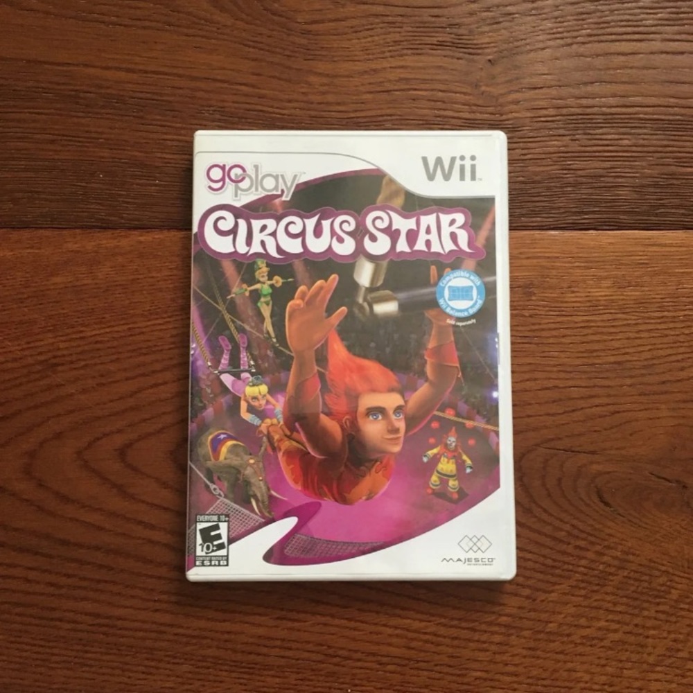 goplay Circus Star Wii Game